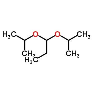 1,1-bis(propan-2-yloxy)propane结构式