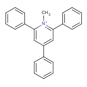 Structure of Pyridinium, 1-methyl-2,4,6-triphenyl-