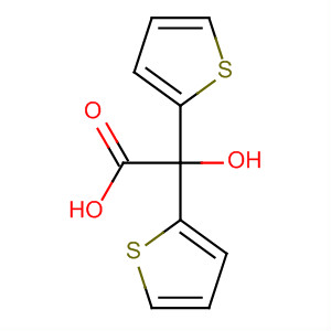 Structure of 2-HYDROXY-2,2-BIS(2-THIENYL) ACETIC ACID