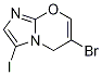 Structure of 6-broMo-3-iodoH-iMidazo[1,2-a]pyridine