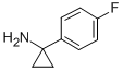 Structure of 1-(4-FLUORO-PHENYL)-CYCLOPROPYLAMINE