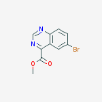 Structure of Methyl 6-bromoquinazoline-4-carboxylate