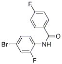 N-(4-溴-2-氟苯)-4-氟苯甲酰胺,97%结构式