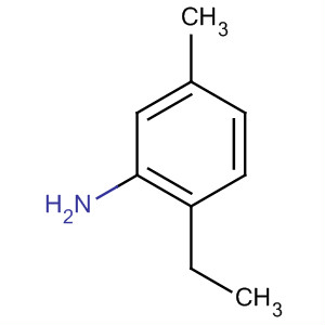 Structure of Benzenamine, 2-ethyl-5-methyl-