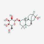 Structure of 2,16-Kauranediol 2-O-beta-D-allopyraside