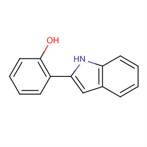 Structure of Phenol, 2-(1H-indol-2-yl)-