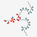 Structure of Sodium;[(2r)-2,3-bis[[(5z,8z,11z,14z)-icosa-5,8,11,14-tetraenoyl]oxy]propyl] 2,3-dihydroxypropyl Phosphate