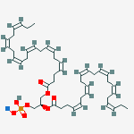 Sodium;[(2r)-2,3-bis[[(4z,7z,10z,13z,16z,19z)-docosa-4,7,10,13,16,19-hexaenoyl]oxy]propyl] Hydrogen Phosphate结构式