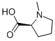 Structure of N-METHYL-L-PROLINE MONOHYDRATE