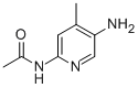 Structure of 2-ACETAMIDO-5-AMINO-4-PICOLINE