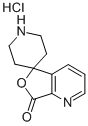 Structure of Spiro[furo[3,4-b]pyridine-5(7H),4-piperidin]-7-one hydrochloride