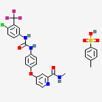 Structure of Sorafenib tosylate