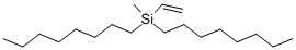 Structure of VINYLDI-N-OCTYLMETHYLSILANE