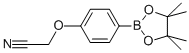 Structure of 4-CYANOMETHOXY-PHENYLBORONIC ACID, PINACOL ESTER