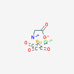 Structure of (OC-6-44)-Tricarbonylchloro(glycinato)ruthenium
