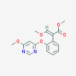 Structure of (E)-Methyl 3-methoxy-2-(2-((6-methoxypyrimidin-4-yl)oxy)phenyl)acrylate