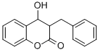 Structure of 3,4-dihydro-4-hydroxy-3-(phenylmethyl)- 2H-1-Benzopyran-2-one