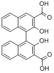 Structure of 1,1-BIS(2-HYDROXY-3-NAPHTHOIC ACID)