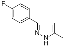 Structure of 3-(4-FLUOROPHENYL)-5-METHYL-1H-PYRAZOLE