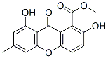 Structure of 2,8-Dihydroxy-6-methyl-9-oxo-9H-xanthene-1-carboxylic acid methyl ester