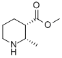 methyl (2S,3S)-2-methylpiperidine-3-carboxylate结构式