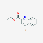 Structure of Ethyl 4-bromoquinoline-2-carboxylate