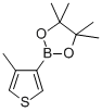 Chemical structure of 4-Methylthiophene-3-boronic acid pinacol ester