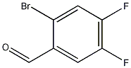 Structure of 2-Bromo-4,5-difluorobenzaldehyde