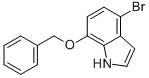 Structure of 4-BROMO-7-BENZYLOXY-1H-INDOLE