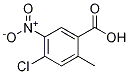 Structure of 4-Chloro-2-methyl-5-nitrobenzoic acid
