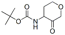 CARBAMIC ACID (TETRAHYDRO-3-OXO-2H-PYRAN-4-YL)-,TERT-BUTYL ESTER结构式