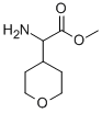Structure of AMINO-(TETRAHYDRO-PYRAN-4-YL)-ACETIC ACID METHYL ESTER