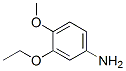 Structure of BENZENAMINE, 3-ETHOXY-4-METHOXY-