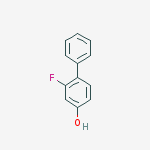 3-fluoro-4-phenylphenol结构式