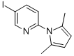 Structure of 2-(2,5-DIMETHYL-1H-PYRROL-1-YL)-5-IODOPYRIDINE