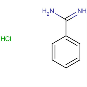 Structure of Benzenecarboximidamide, hydrochloride