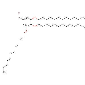 Benzene, 5-(bromomethyl)-1,2,3-tris(dodecyloxy)-结构式