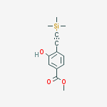 Structure of Methyl 3-hydroxy-4-((trimethylsilyl)ethynyl)benzoate