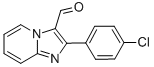 Chemical structure of 2-(4-Chlorophenyl)imidazo[1,2-a]pyridine-3-carbaldehyde