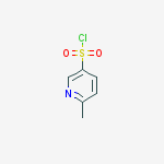 Structure of 3-Pyridinesulfonyl chloride, 6-methyl-