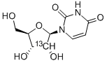 Structure of [2-13C]URIDINE