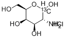 Structure of 2-AMINO-2-DEOXY-D-[1-13C]GALACTOSE HYDROCHLORIDE