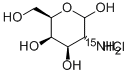 Structure of D-[15N]GALACTOSAMINE HYDROCHLORIDE