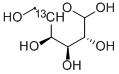 Structure of D-[5-13C]GALACTOSE