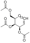 TRI-O-ACETYL-D-[1-13C]GALACTAL结构式
