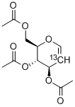 Structure of TRI-O-ACETYL-D-[2-13C]GLUCAL