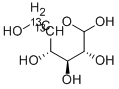 Structure of D-[5,6-13C2]GLUCOSE