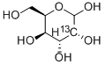 Structure of D-[2-13C]GULOSE
