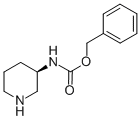 Structure of (R)-3-N-CBZ-AMINO-PIPERIDINE