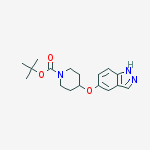Structure of Ethanone, 1-[5-(acetyloxy)-1H-indazol-1-yl]-
